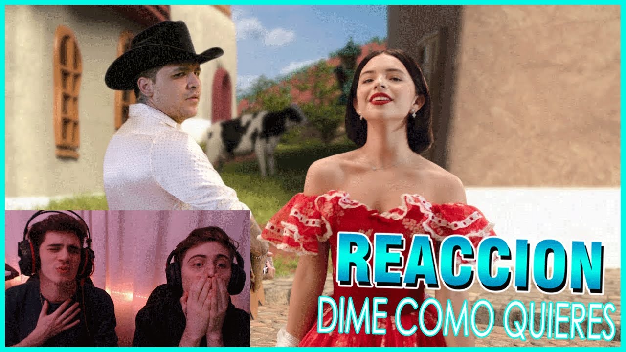ARGENTINOS REACCIONAN A Christian Nodal, Ángela Aguilar - Dime Cómo Quieres (Video Oficial)