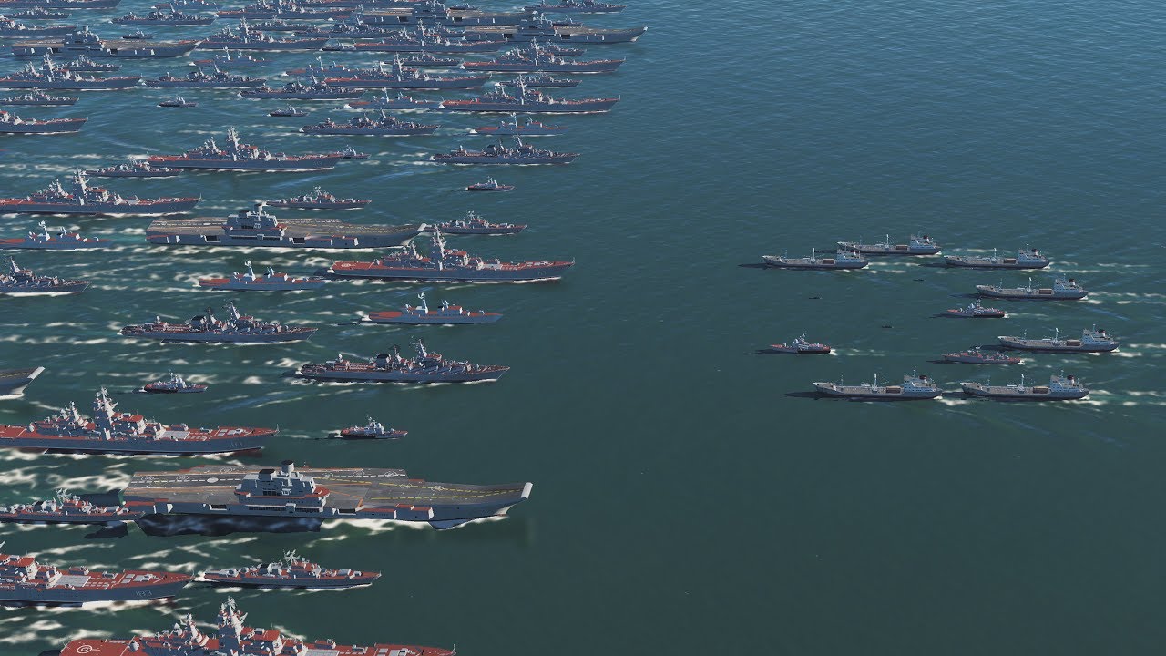 RUSSIA vs UKRAINE Naval Battle - DCS World 2.5 (4K Gameplay)