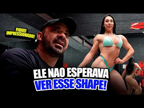 ELE FICOU SUPRESO COM O SHAPE DA ROBOZONA!