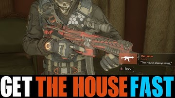 THE DIVISION - 5 EASIEST WAYS TO GET THE HOUSE | HOW TO GET THE HOUSE (NEW SMG) FAST
