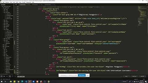 online 4 part 3 - validasi form dengan javascript dan ajax