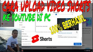 cara upload video shorts di youtube pc 