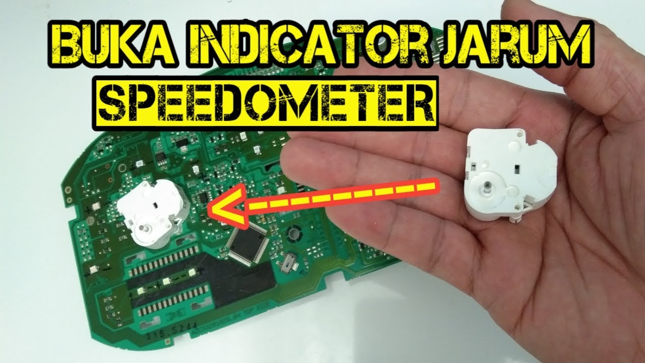 Cara Buka Indicator Gear Jarum Speedometer Proton Saga BLM/FL/FLX