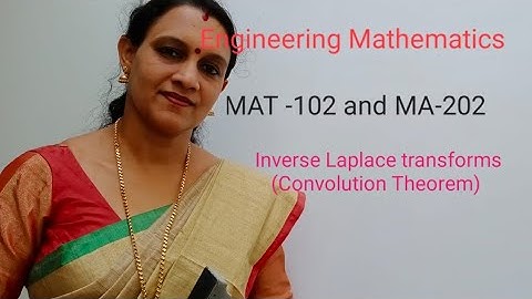 KTU MAT-102 & MA-202 ,Laplace transforms
