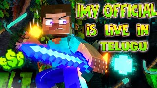 Lets Build Something in Telugu Minecraft Server Smps | Live in Telugu | imy Live | #minecraft