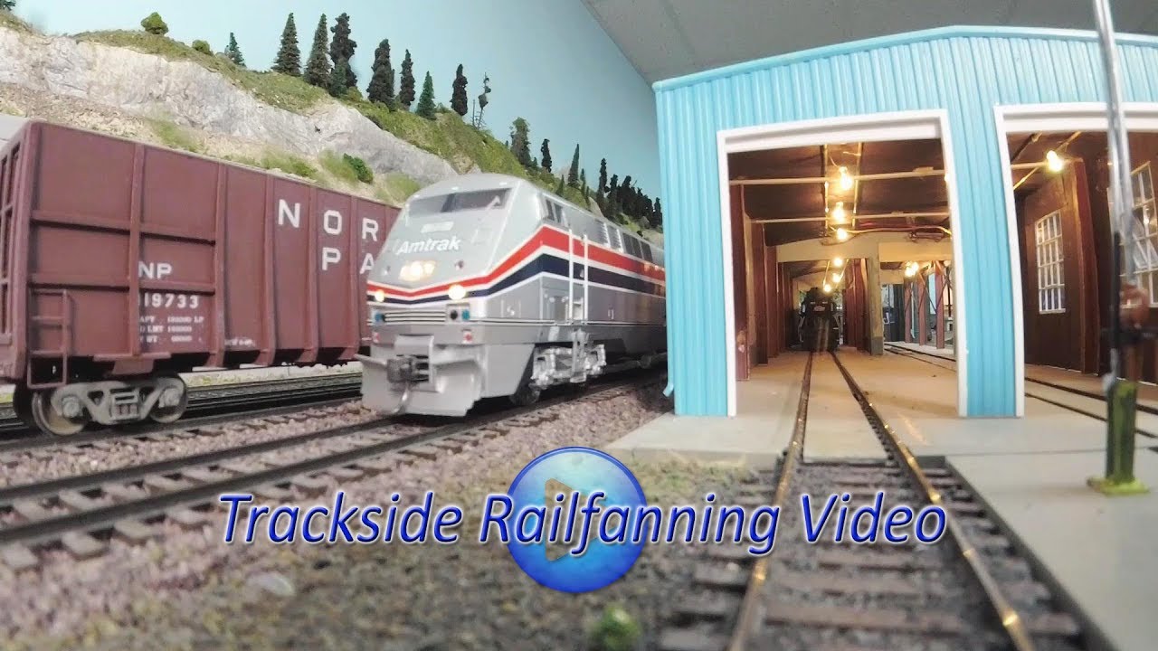 Amtrak on the Dakota & Western Montana in MRL Country, HO Scale ...