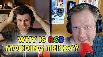 Why RGB modding a CRT is so tricky w/ Steve from Retro Tech - Cathode Ray Podcast Clips