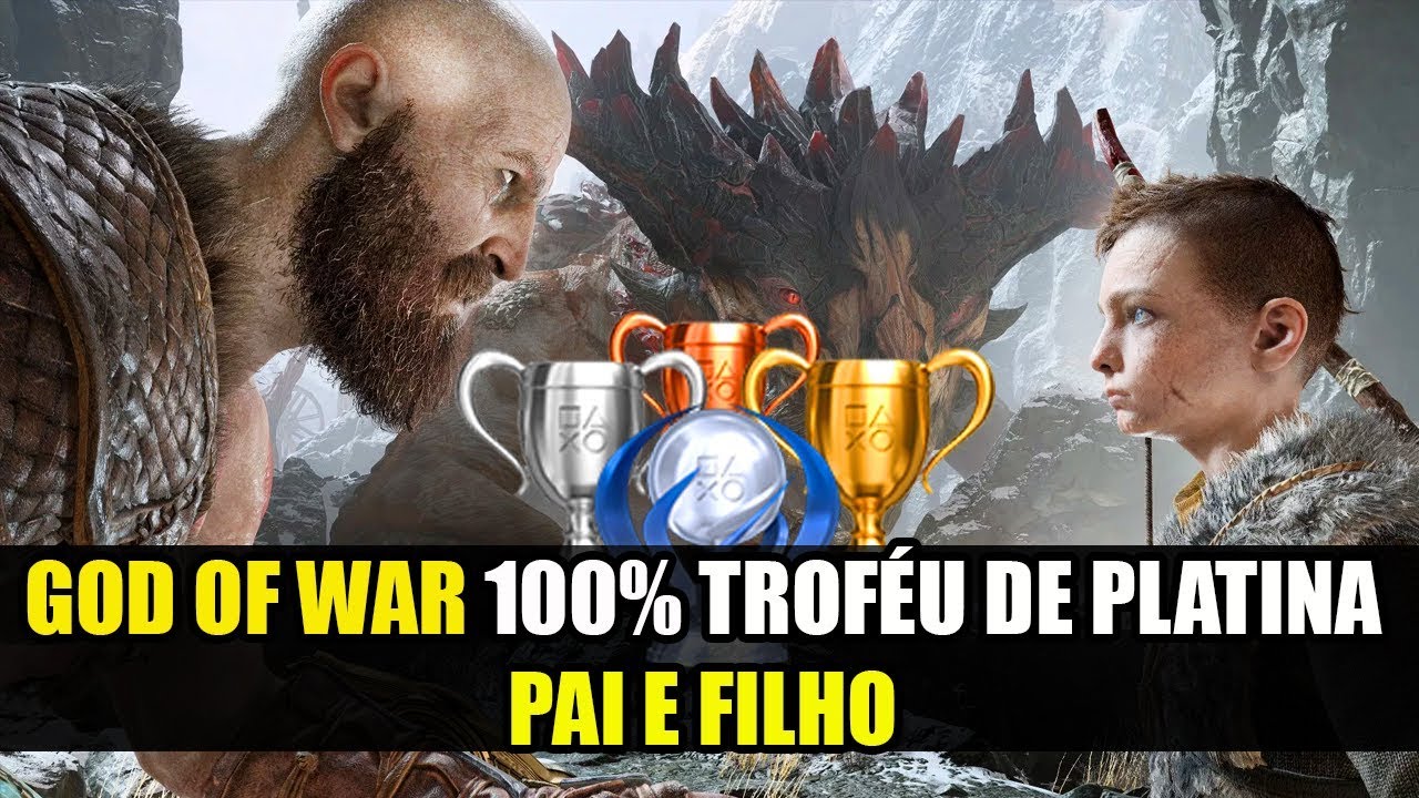 God Of War - Troféu De Platina (ps4)