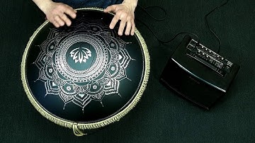 GUDA DRUM 2.0 Plus FX. Custom scale. Ice Flower custom design