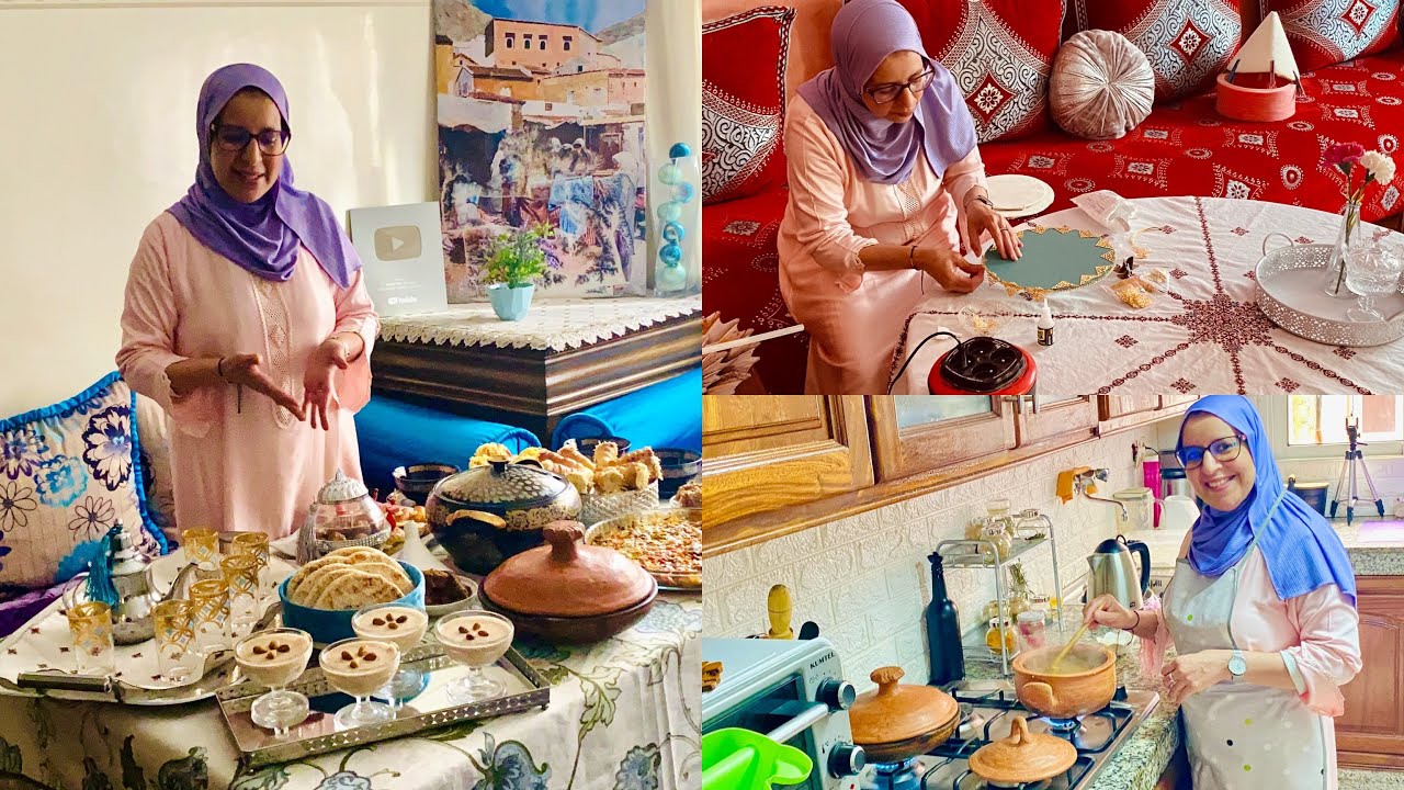 فطور سرييييع مع حادكة مغربية من غربال و طاجين ...كتخرج تحف فنية 😍/دق دق كاين شي فطور حلقة 16