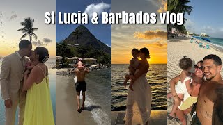 Wedding in St Lucia then to Barbados! Carribbean DREAM - Vlog