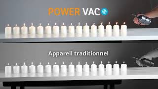 Vidéo: ASPIRATEUR SOUFFLEUR 4 EN 1 POWERVAC