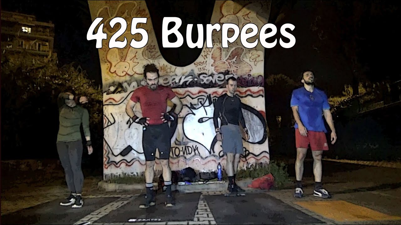 Burpee Roma 425 Burpees, ALL JUMPED - Only Clean Rep Counts - Day#116 - Rep City ...