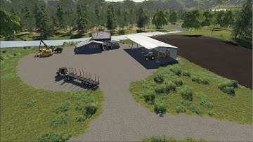 Getting started, First video! | Grizzly Mountain #1 | FS19 Timelapse