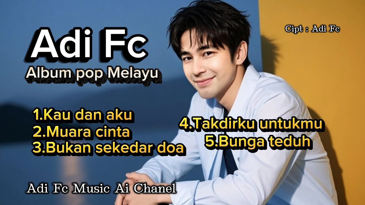 ALBUM  POP MELAYU TERBARU BY ADI FC, SYAHDU ENAK DI DENGAR DAN MENYENTUH HATI 