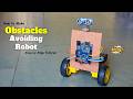 Obstacle Avoiding Robot - Complete Build Tutorial!!