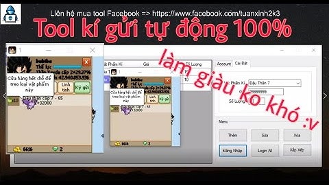 Tool Ngọc Rồng - Auto Kí Gửi Tự Động 100% | Làm Giàu Từ Kí Gửi !!