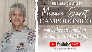 The Funeral Service of Minnie Janet Campodonico