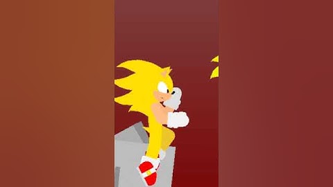 Sonic vs Goku  (remake part 2) #fpyシ #edit #animation #sticknodes #sonic #goku