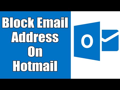 Hotmail 2021에서 이메일 주소를 차단하는 방법 | Hotmail.com에서 정크, 스팸, 원치 않는 이메일 주소 차단