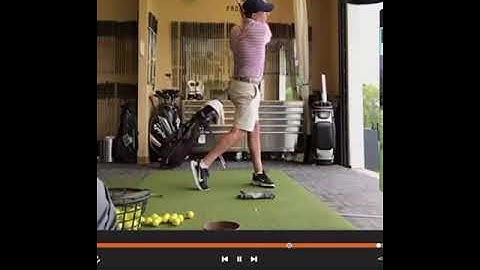 Alex Zimmer PGA PGM Level 1 Teaching and Coaching Activity 2-1 -  Observe  POST LESSON - Face On