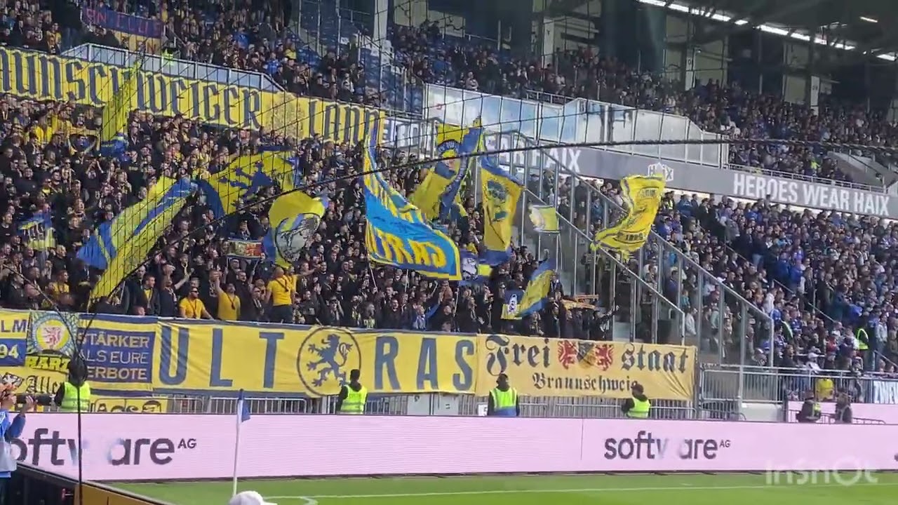 2.Bundesliga - ULTRAS BRAUNSCHWEIG in Darmstadt - 14/09/2024