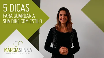 Como guardar a bicicleta em apartamento?