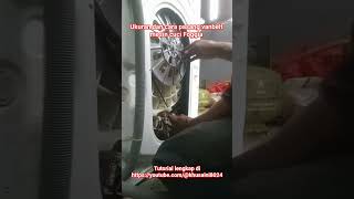 ukuran dan cara pasang vanbelt mesin cuci Foggia #tutorial#service #mesincuci #foggia
