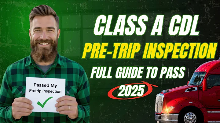 Pre Trip Inspection CDL  A Full Guide – Pass Pre-Trip Inspection 2025