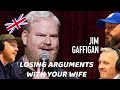 Jim Gaffigan - Losing Arguments with Your Wife REACTION!! | OFFICE BLOKES REACT!!