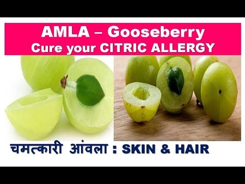 AMLA – Cure your CITRIC ALLERGY | चमत्कारी आंवला for Hair & Skin also | Goose Berries - Dr Shalini