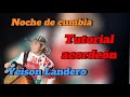 Noche de cumbia - Yeison Landero. TUTORIAL ACORDEÓN, acordeón BESAS o cinco letras.