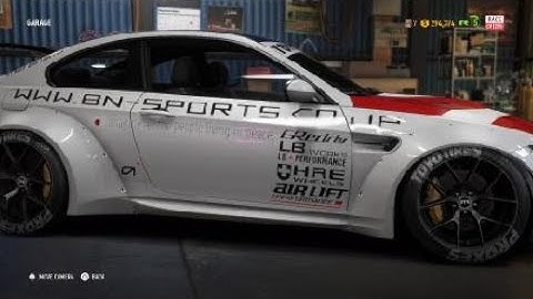 LB Performance M3 E92 NFS PAYBACK