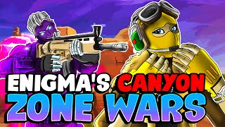 (NEW CODE!) Enigma + REAL moving storm = Canyon Zone Wars! (code in description)