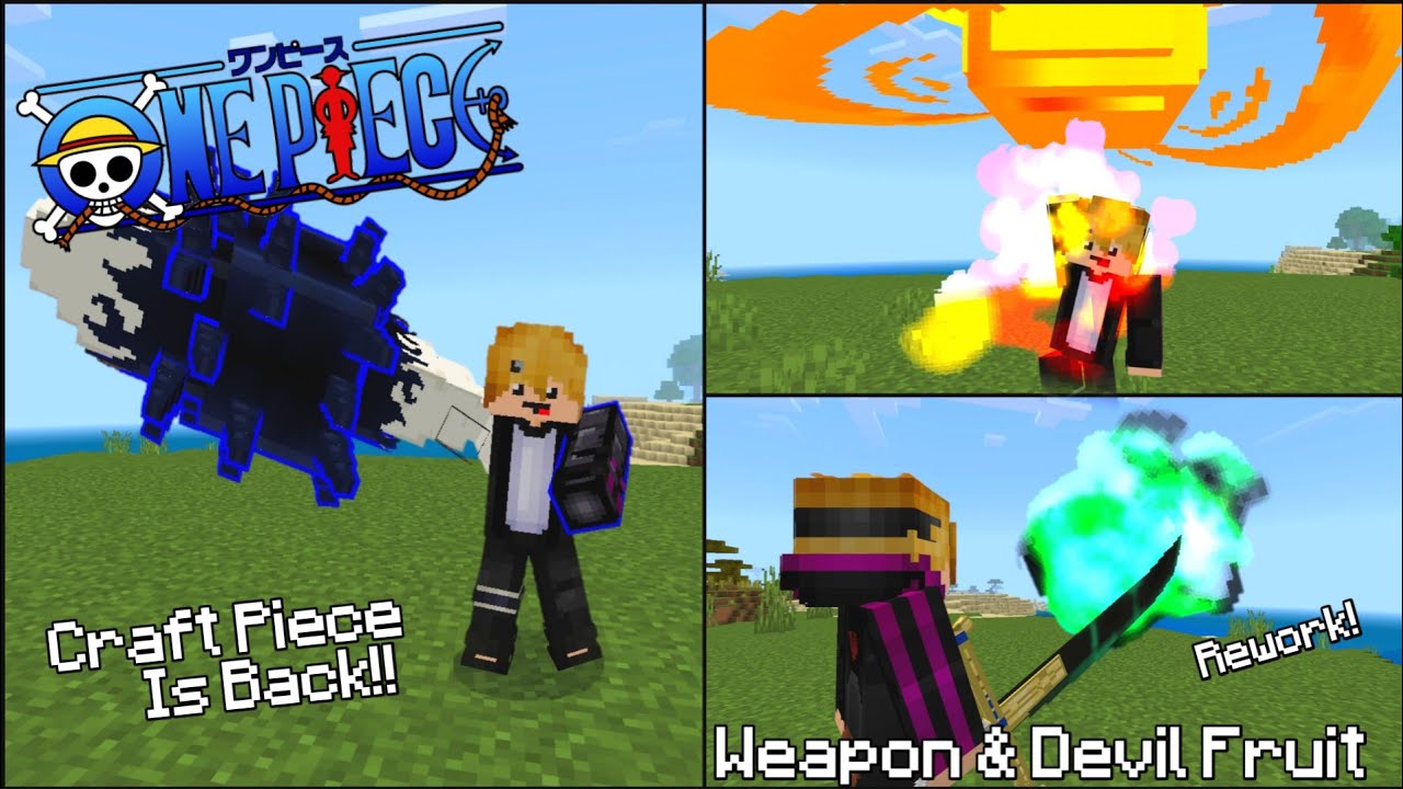 One Piece v40 Addon/Mods For Minecraft PE