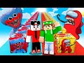 LUCKYBLOCK *HUGGY WUGGY* contro LUCKYBLOCK *AMONG US* su MINECRAFT!