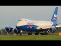 MASSIVE Boeing 747 POWER!✈ What a Sound! B747-200,  B747-400, B747-8 KLM, Air India, Wamos Air, BA