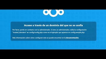 How to  Fix error untrusted_domains para nextcloud version 29.0.4 y TRUENAS SCALA