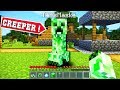 MİNECRAFT ama CREEPER OLARAK OYNADIM ! - Minecraft