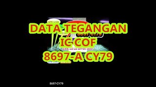 DATA TEGANGAN IC COF 8697-A CY79