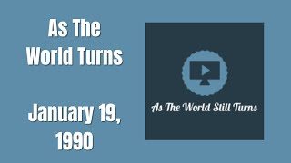 As The World Turns | Full Episodes | January 19, 1990