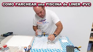 COMO PARCHEAR UNA PISCINA INTEX DE LINER - PVC