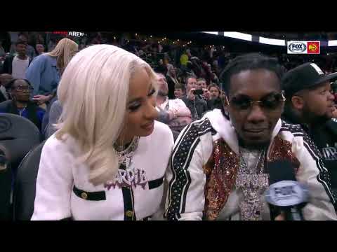 cardi-b-and-offset-give-funny-interview-at-atlanta-hawks-game