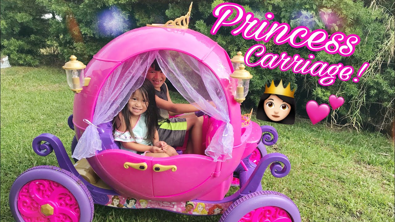 Disney Princess Carriage! YouTube