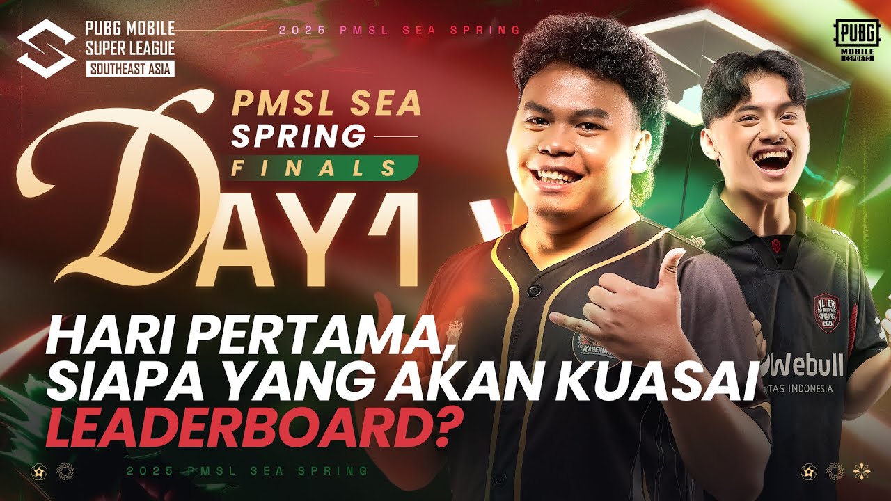[ID] 2025 PMSL SEA GFD1 | Spring | Hari pertama, Siapa yang Akan Kuasai ...