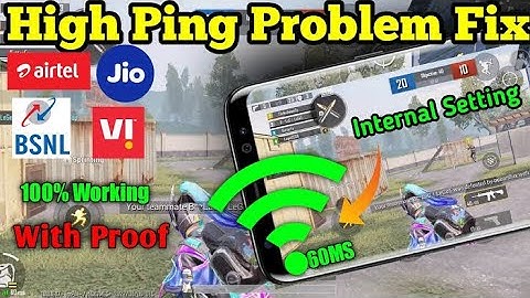 How to fix high ping problem in BGMI in ios or android 💯 working trick