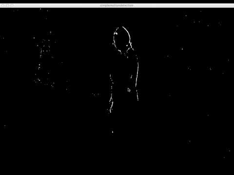 Motion Detection Experiment Using Processing - 3/29/13
