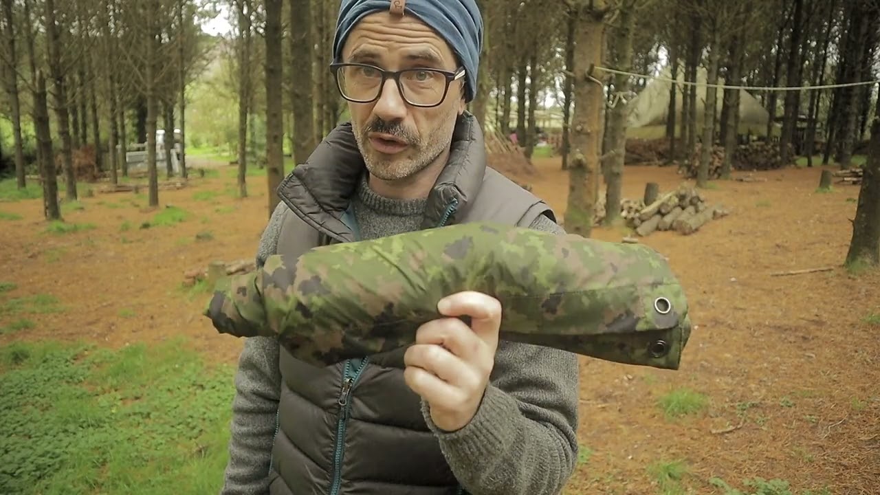 Обзор дождевого пончо Varusteleka L6 || Тестирование дождевой экипировки для бушкрафта || Red Bra...