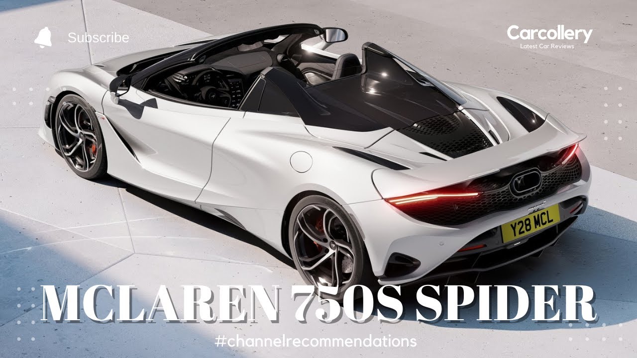 ⁣2024 McLaren 750S Spider The lightest supercar and most powerful | forged and honed in Formula 1