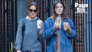 Suri Cruise grabs coffee with mom Katie Holmes after celebrating birthday without estranged dad Tom